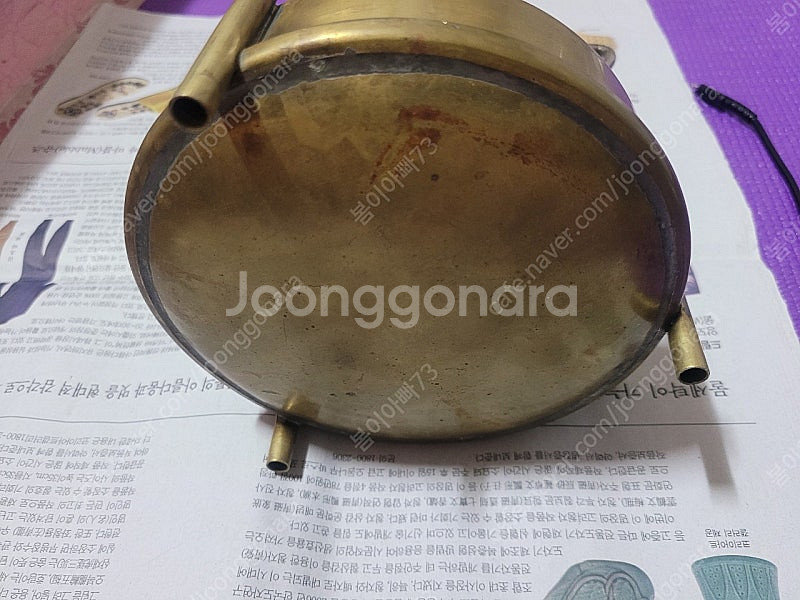 오래된 황동버너 부품용 택포15000원--3