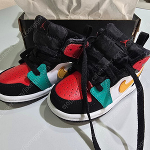 JORDAN 1 MID (TD) 120cm 조던 키즈 농구화 운동화 조던화 유아운동화 나이키조던