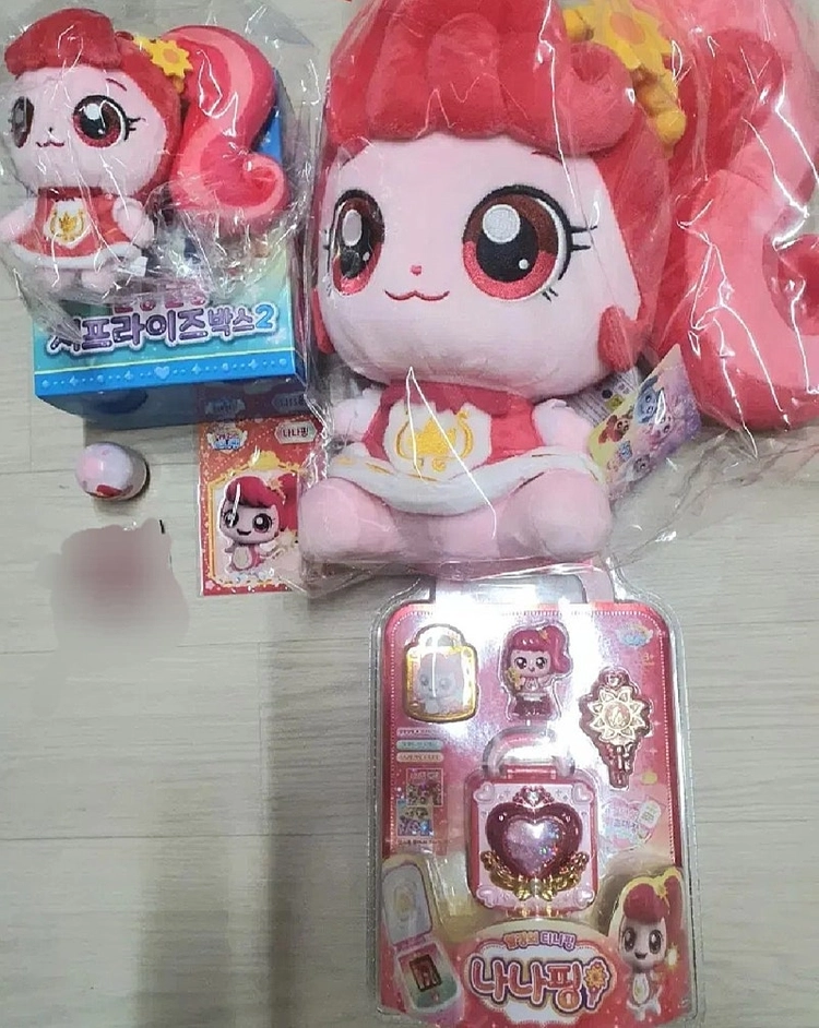 티니핑 바로핑 발레핑 꾸래핑 다해핑 퐁당핑등 봉제인형 이미지
