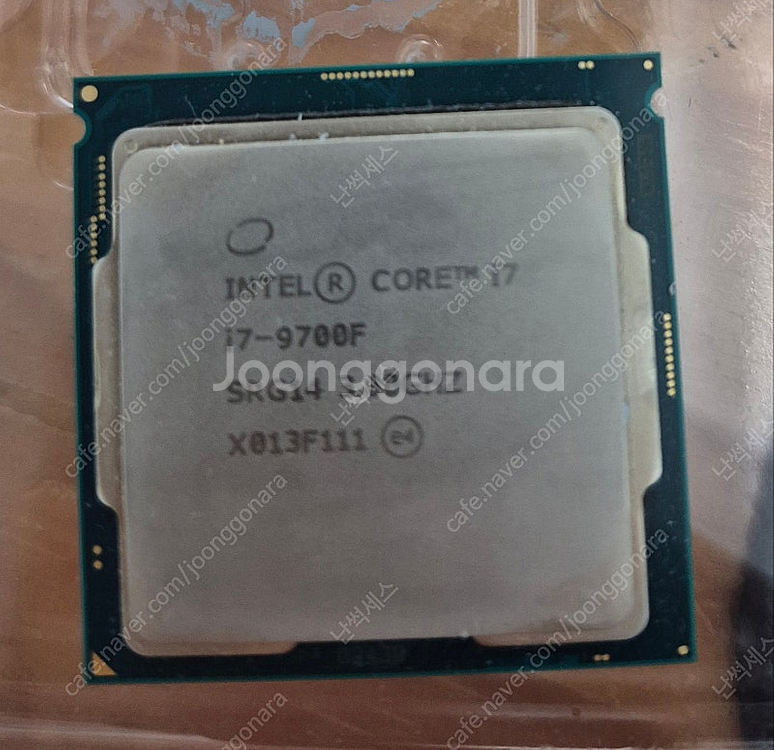 CPU I7 9700F( 그래픽 x)--0