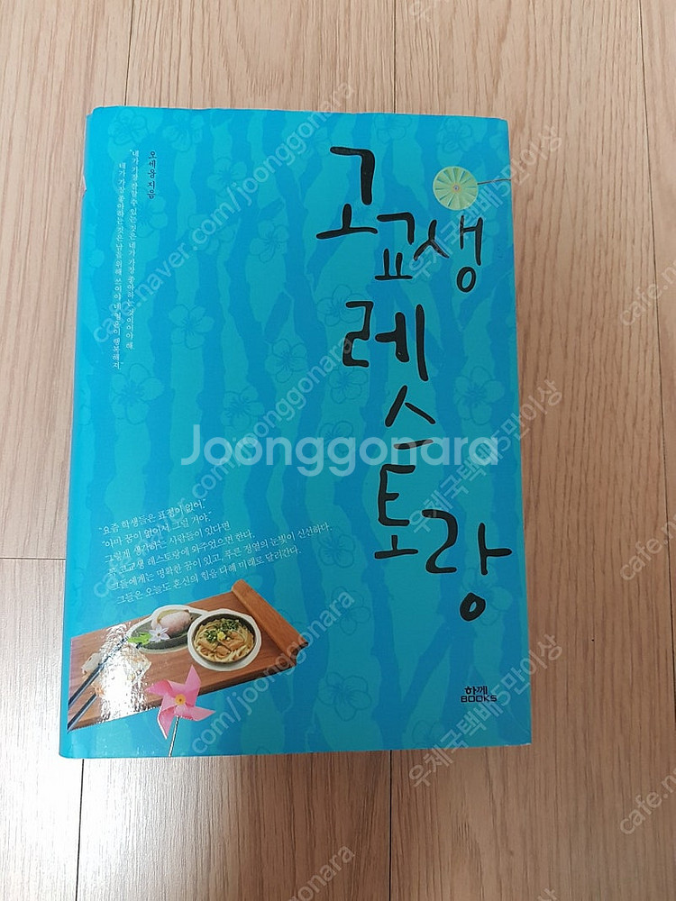 [도서]고교생 레스토랑 소설책 4천원에 저렴하게 팝니다...--0