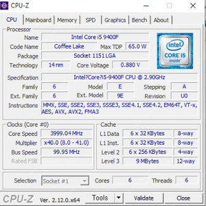 I5 9400F 팝니다 35만원 역촌동 직거래선호