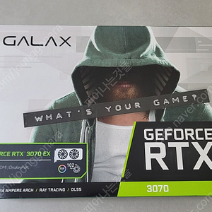 갤럭시 GALAX RTX 3070 EX BLACK 판매