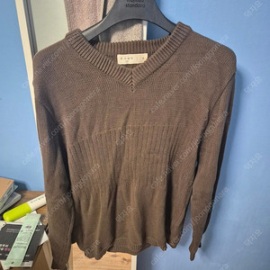 노운 브이넥 v neck knit brown / 2