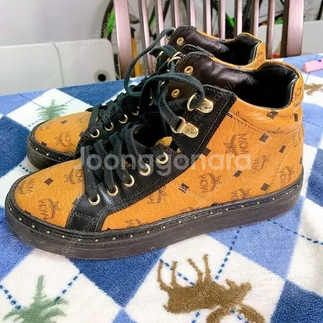 MCM 비세토스 신발 250 (UK 38)--6