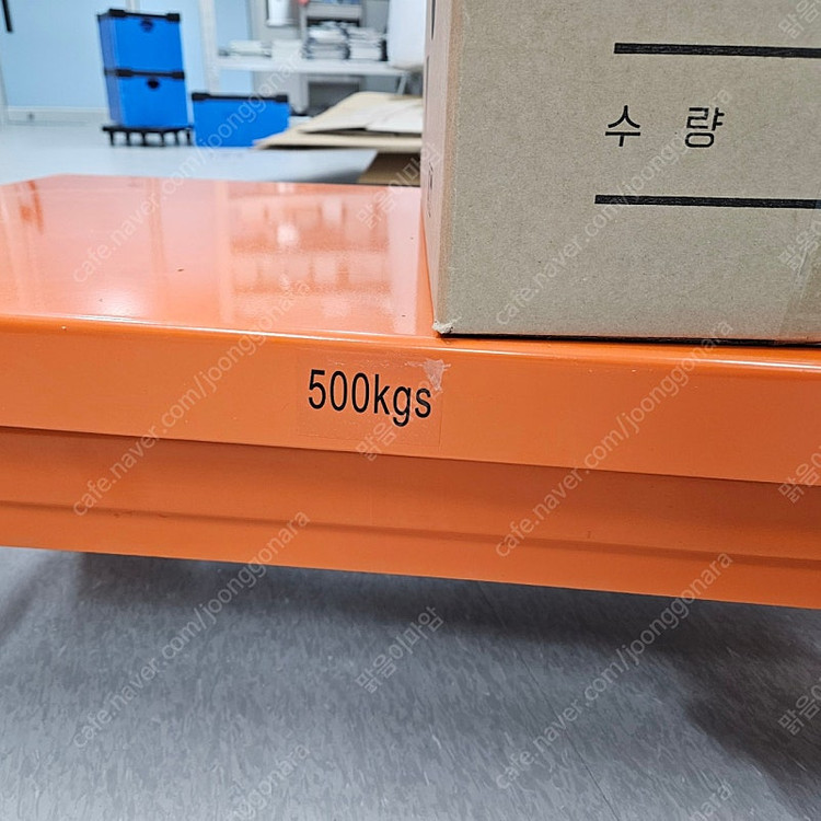 노블 테이블 리프트 유압 수동 TF-50 (적재하중500kg) 이미지