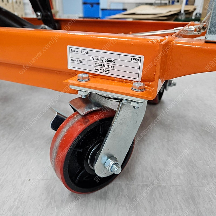 노블 테이블 리프트 유압 수동 TF-50 (적재하중500kg) 이미지