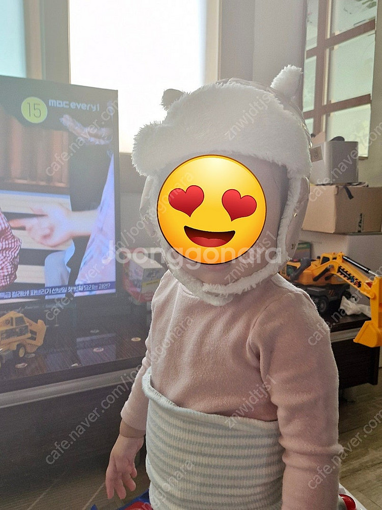 아기방한모자 아기패딩모자새상품--2