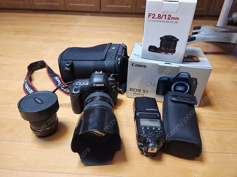 캐논 5Dmark4 오막포, 캐논 24-70 구계륵 등등 판매합니다. 이미지