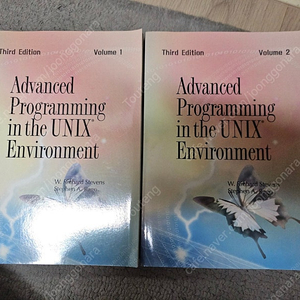 Advanced Programming in the UNIX environment 1,2권 / 유닉스 리눅스 전산 IT 개발자 인프라 엔지니어 도서 서적