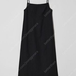 르누이 Estelle A line camisole dress (Black) 원피스 블랙 새상품 s사이즈