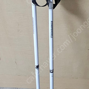 가격내림 (미개봉 새제품) 컴퍼델 카본 스키폴 BOOSTER CARBON SPEED_WHT/SIL