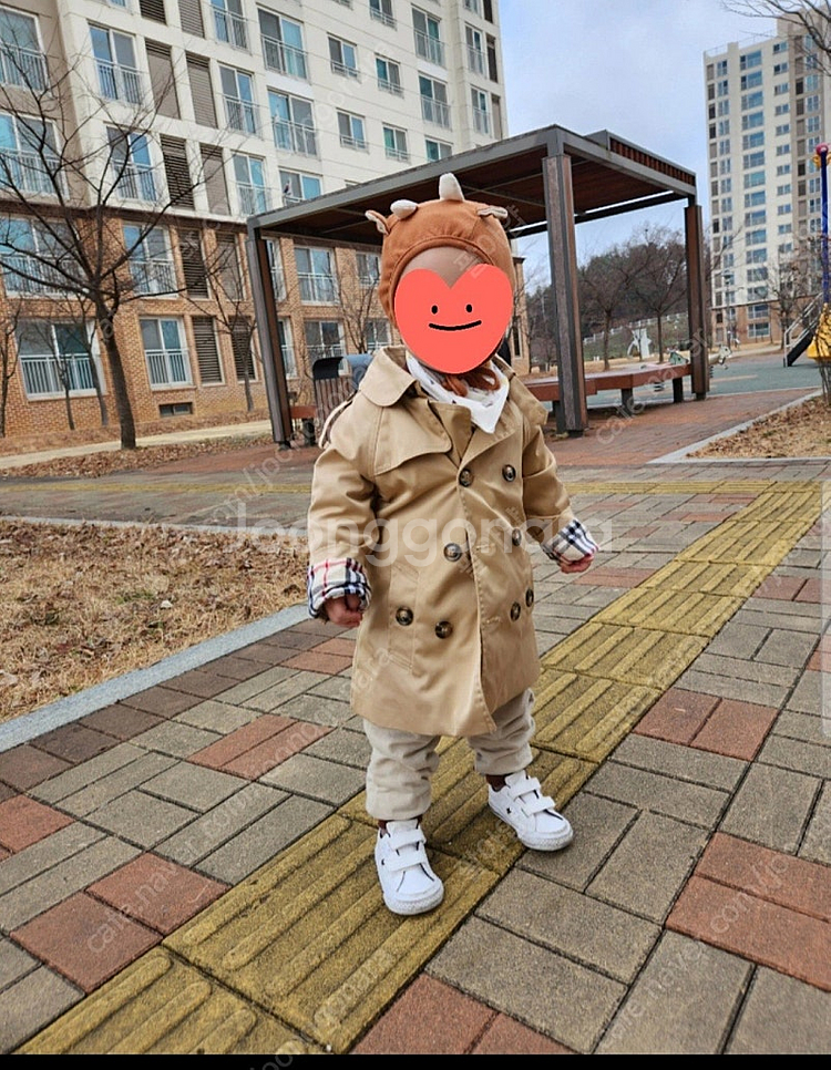 버버리 트렌치코트 s--3