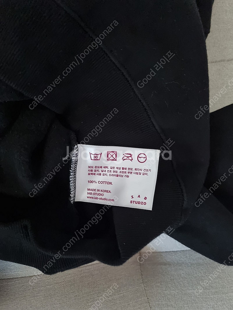 IAB STUDIO 후드티 새거 판매--3
