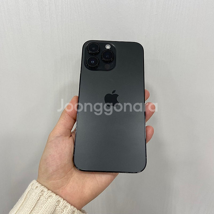 53963 아이폰14프로맥스 스페이스블랙 256GB 부...--2