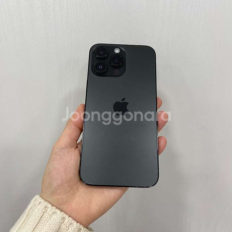 53963 아이폰14프로맥스 스페이스블랙 256GB 부...--2