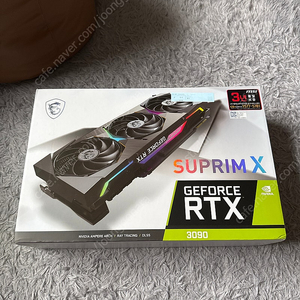 MSI RTX 3090 Suprim X 팝니다..!