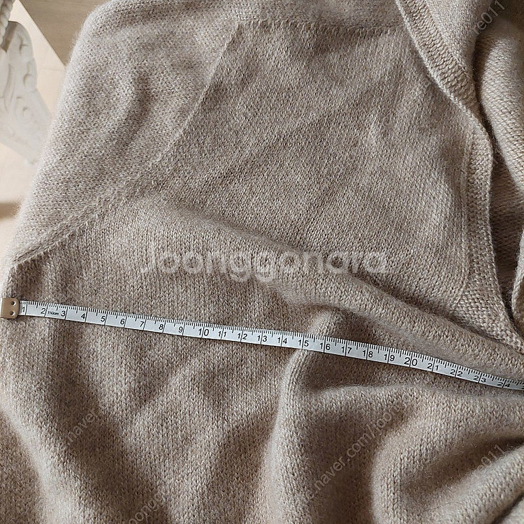 래트 바이티 카라 캐시미어 가디건 샘플 / 한섬 팸셀--9