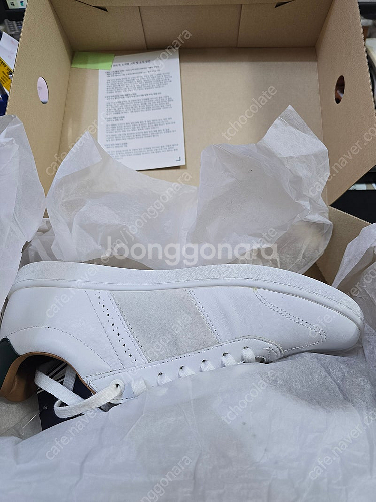 프레드페리 신발 SFPM1433200-100 사이즈 260팔아요!! (새상품)--4