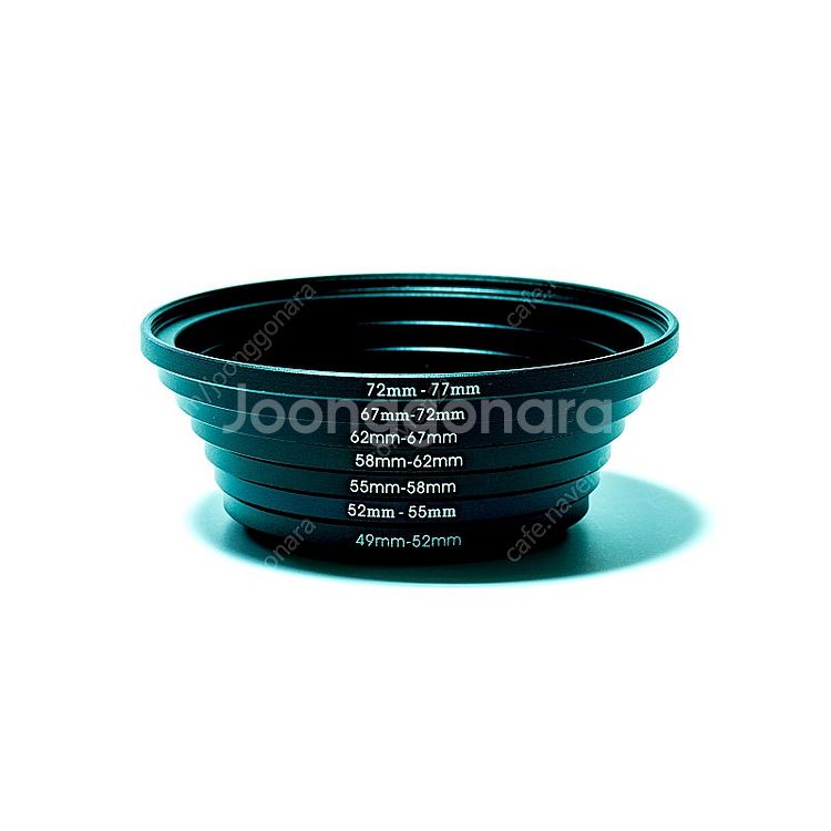 렌즈필터 스탭 업링/다운링 (49-82mm) (새상품)...--2