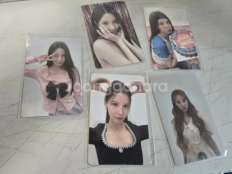 소녀시대포카 양도--5