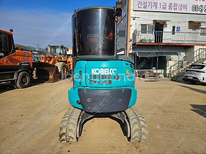 중고미니굴삭기 SK35캐빈 코끼리집게 2018년식 중고...--3