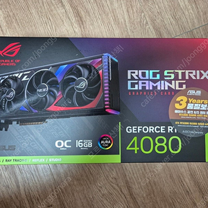 ASUS ROG STRIX RTX 4080 O16G GAMING OC D6X 16GB 팝니다