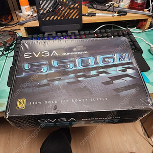 EVGA SUPERNOVA 550GM 550W 80PLUS GOLD SFX 파워서플라이 미개봉 상품