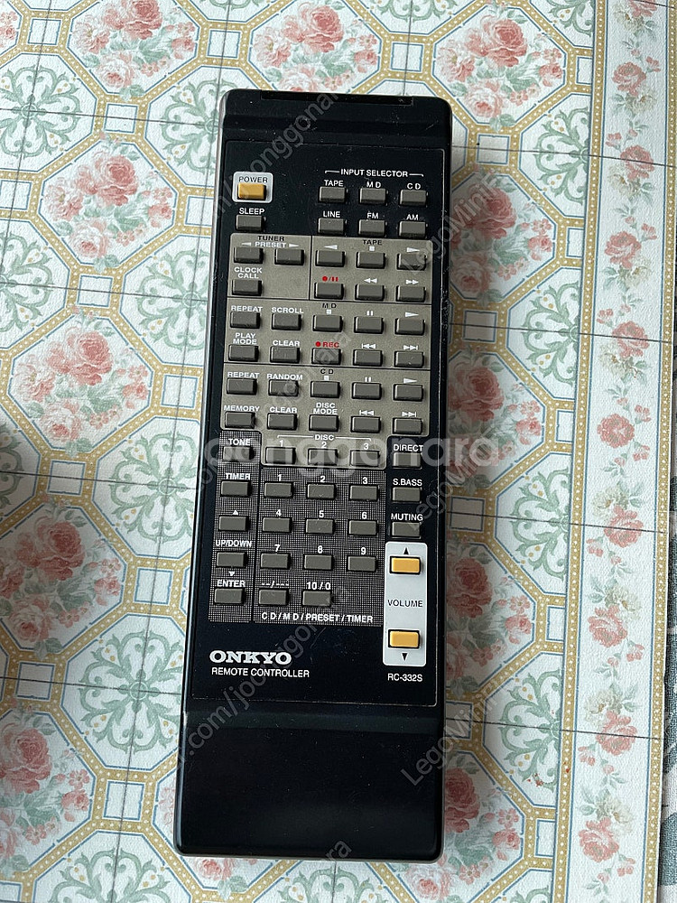 온쿄 RC-332S 리모콘--0