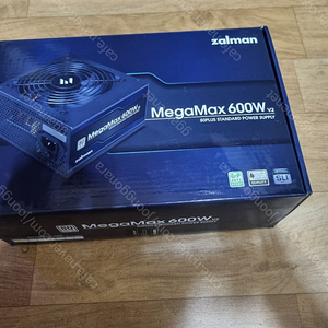 잘만 MegaMax 600W 80PLUS STANDARD (AS 30년 11월까지)