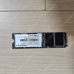 ssd 2280 4tb 4테라 팝니다.