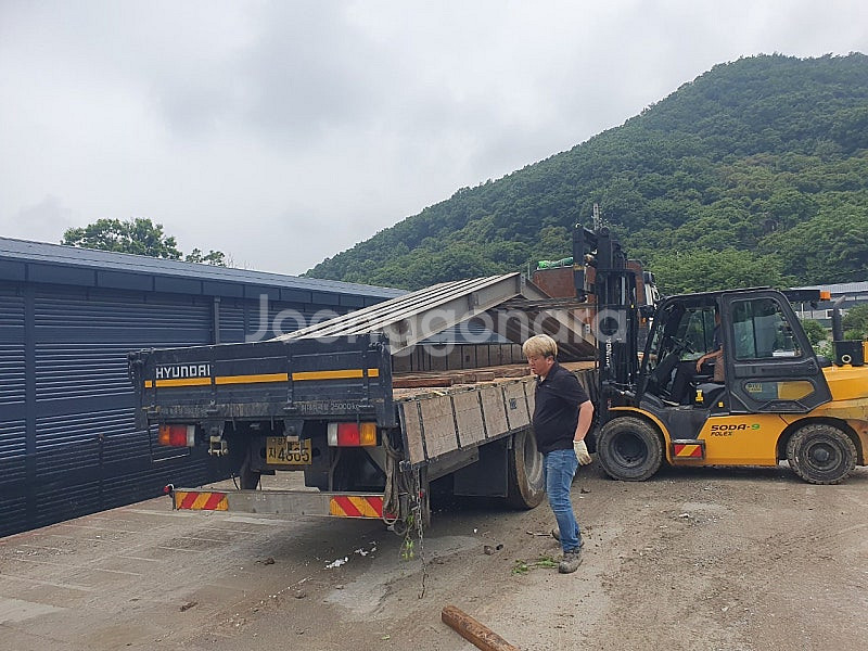 50평창고가 500만원?? 중고빔,중고샌드위치판넬.계단...--8