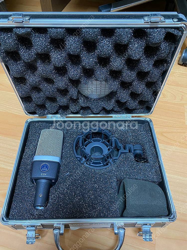 AKG C214 마이크 + SE 리플렉션필터 + MI ...--0