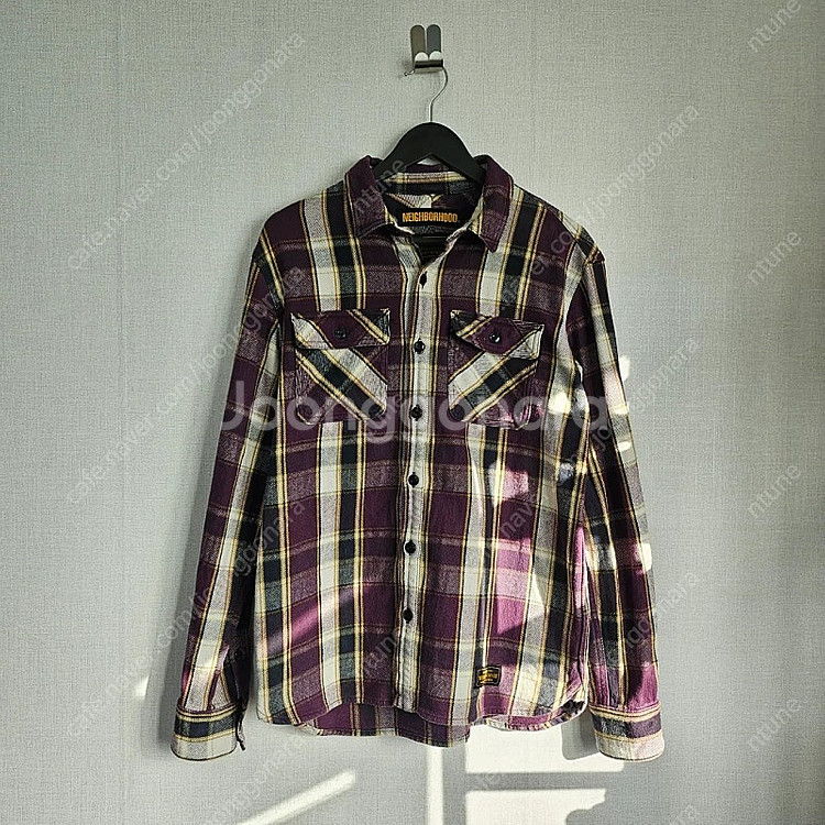 [S] 네이버후드 체크셔츠--0