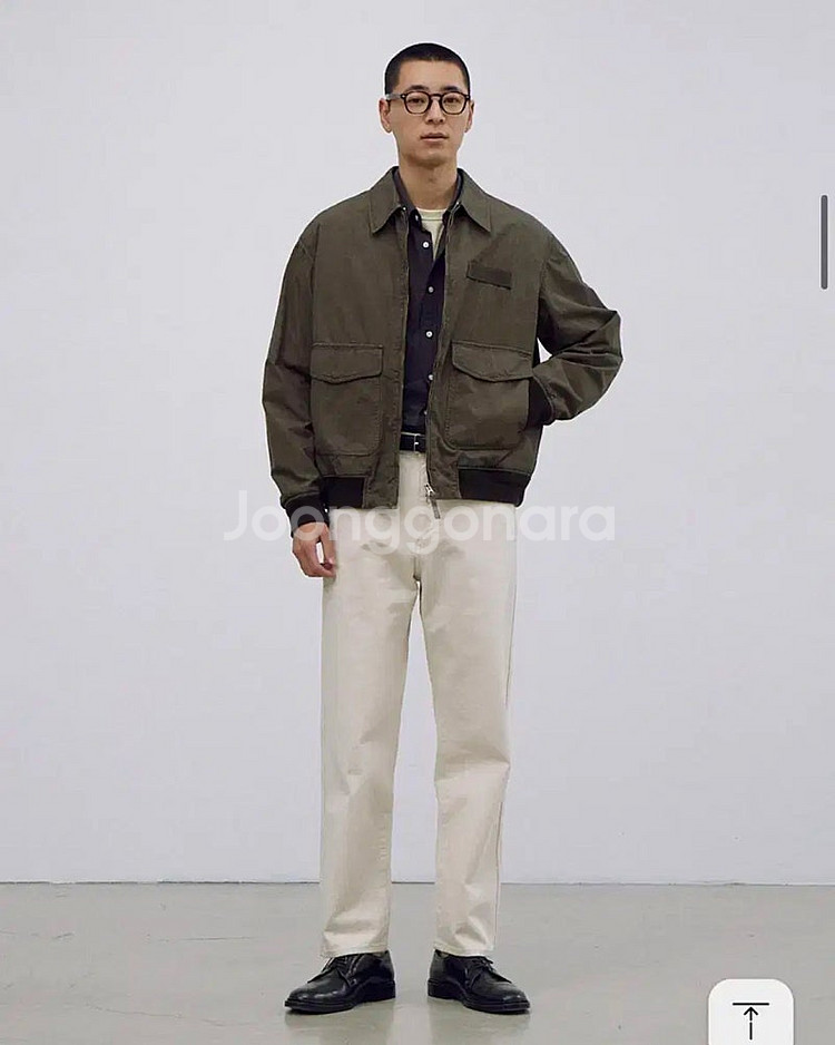 포터리 CWU 자켓 브라운 2사이즈--1