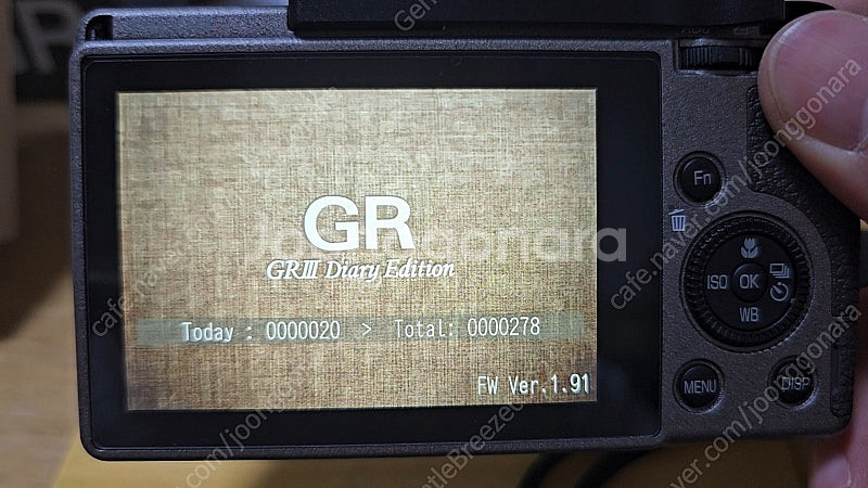 [민트급]지코 gr3 다이어리 에디션 + 악세사리 + ...--1