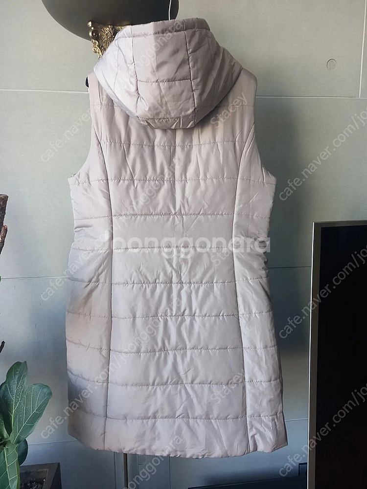 후디 롱베스트 패딩 새제품--2