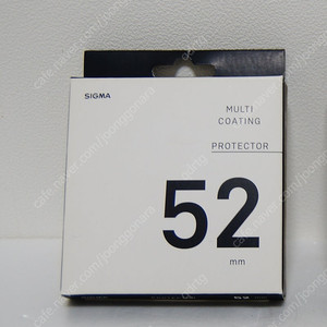 [시그마] PROTECTOR 52mm MCUV 필터