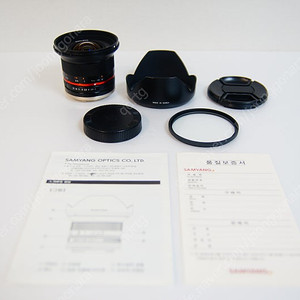 [소니용] 삼양옵틱스 12mm f2.0 미러리스용 렌즈(18.5만원)