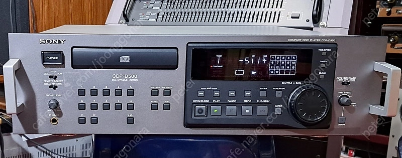 소니 시디피 CDP-D500 프로/방송국용 이미지
