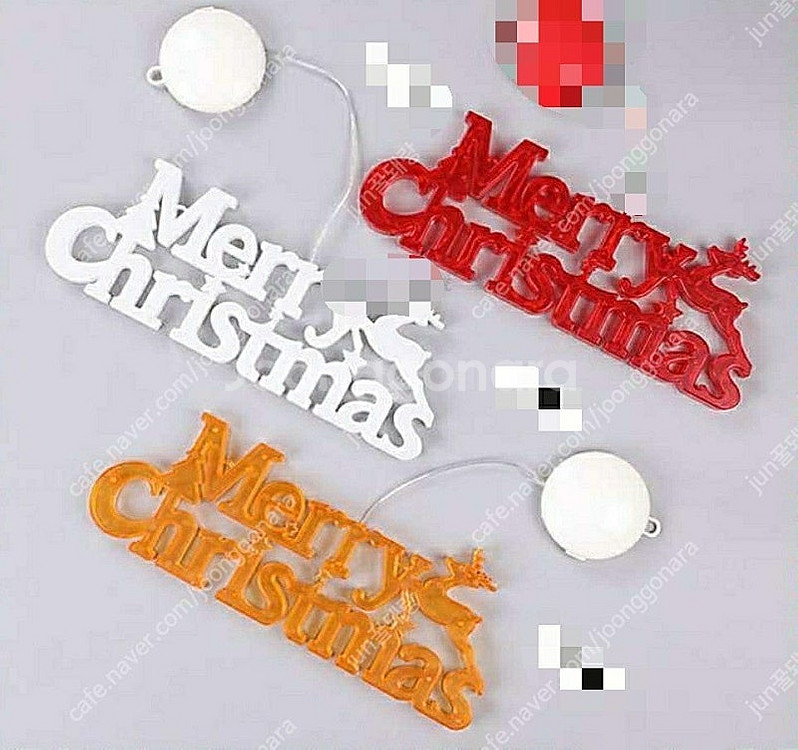 크리스마스트리 장식품 LED 장식 소품 조명LED--2