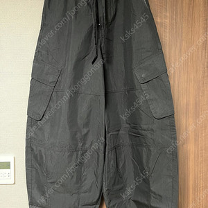 이시트서비스샵 맥시멀 벌룬 카고 팬츠 Maximal Ballon Cargo Pants - Black 46사이즈