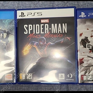 PS5 PS4 게임CD 3장 일괄 4만 (스파이더맨 , 고스트 오브 쓰시마, 건담