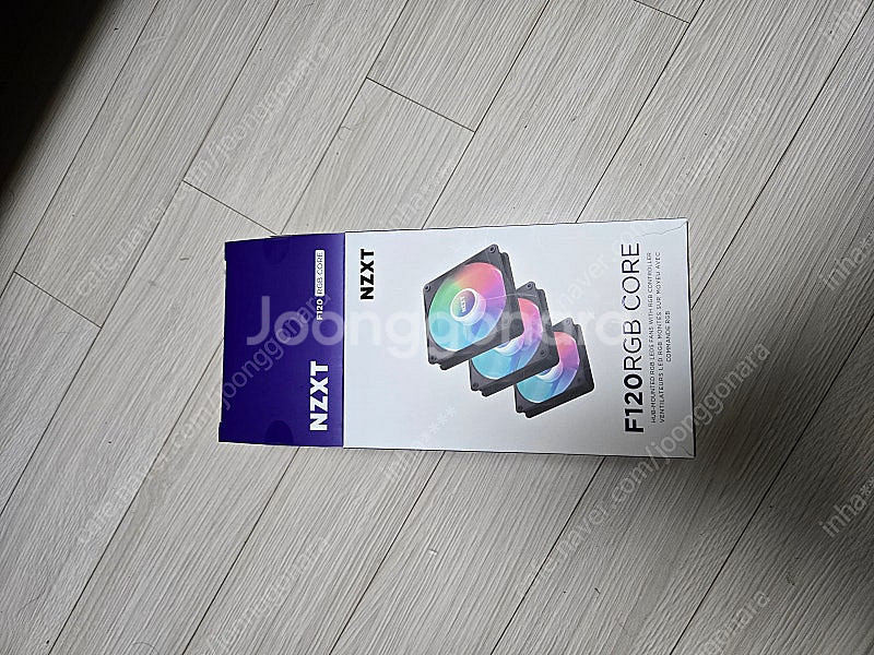 NZXT F120 RGB CORE 컨트롤러/3팩,블랙--0