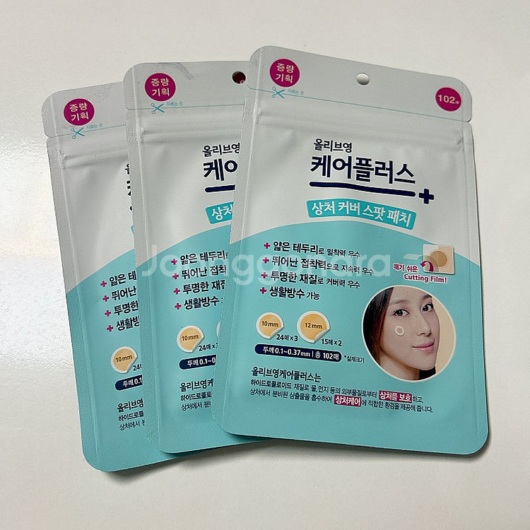 (미개봉새제품)케어플러스 상처커버 스팟패치 102매 X...--0