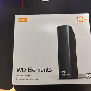 WD elements 10TB 7200rpm 외장하드 택포 17만