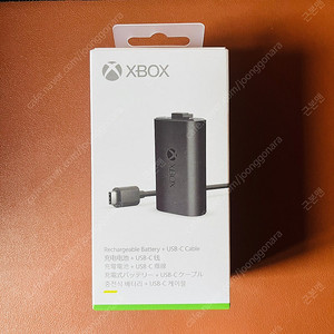 XBOX 컨트롤러 충전식 배터리 + USB-C 케이블