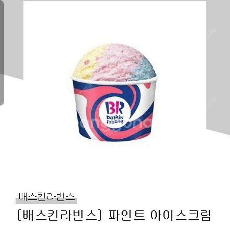 배스킨라빈스 파인트 아이스크림--0