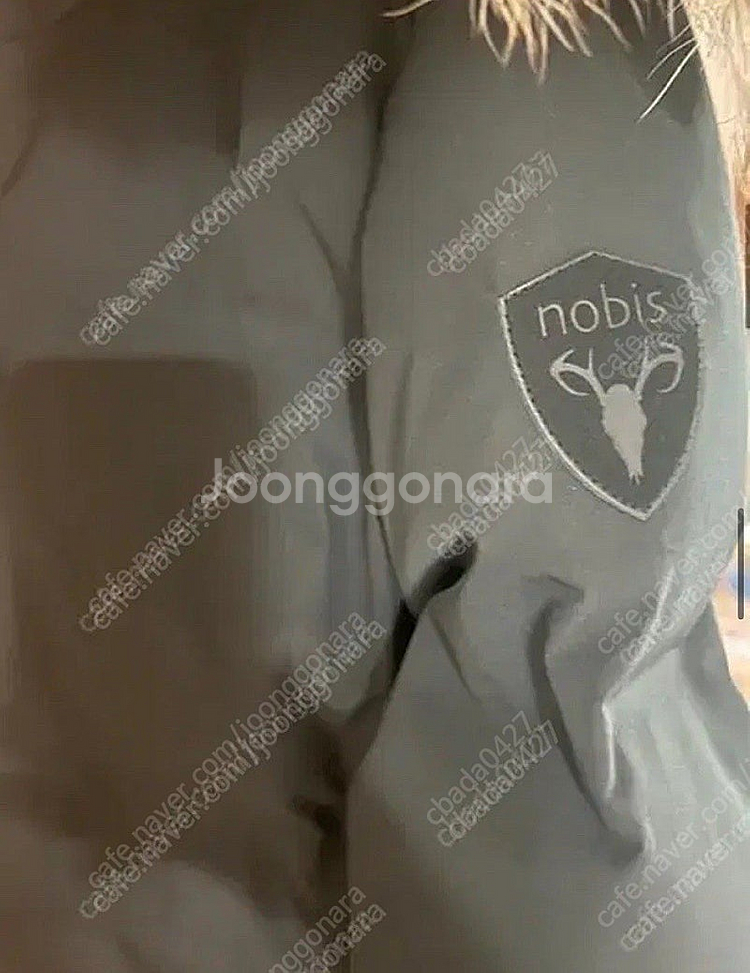 노비스 nobis 캐나다 명품 패딩 블랙 M사이즈--7