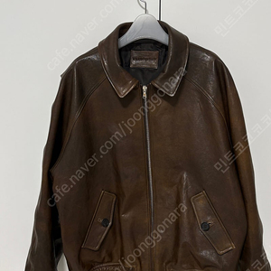 LFM 엘에프엠 Leather Bomber Jacket / Brown